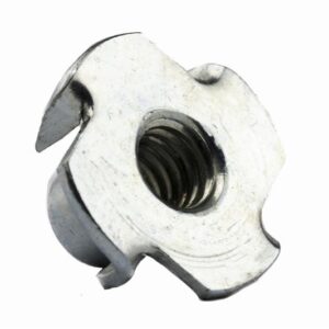 Porca Garra 1/4 Zincada - 10 Peças