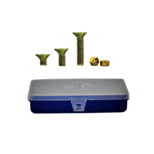 Kit Parafusos Cabeça Chata M2x8 M2x10 M2x12 com Porca 120pçs