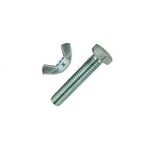 Parafuso Sextavado 1/4 x 2-1/2 UNC com Porca Borboleta