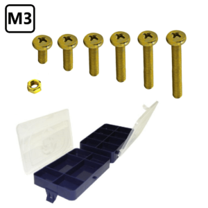 Kit Parafusos Philips M3 -300 Unidades (acompanha 50 Porcas)