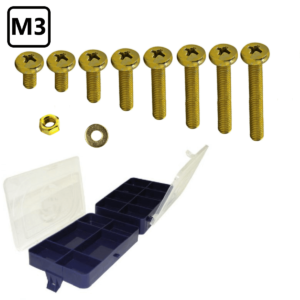 Kit 160 Parafusos M3 para Projetos de Impressora 3d